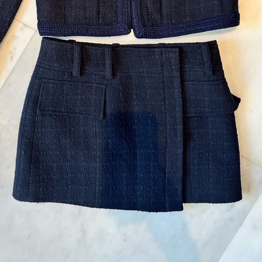 A.L.C mini skirt wool-blend - size 2